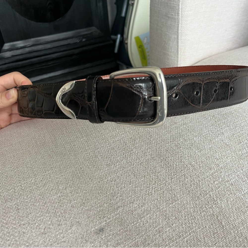 Vintage Ralph Lauren Crocodile belt